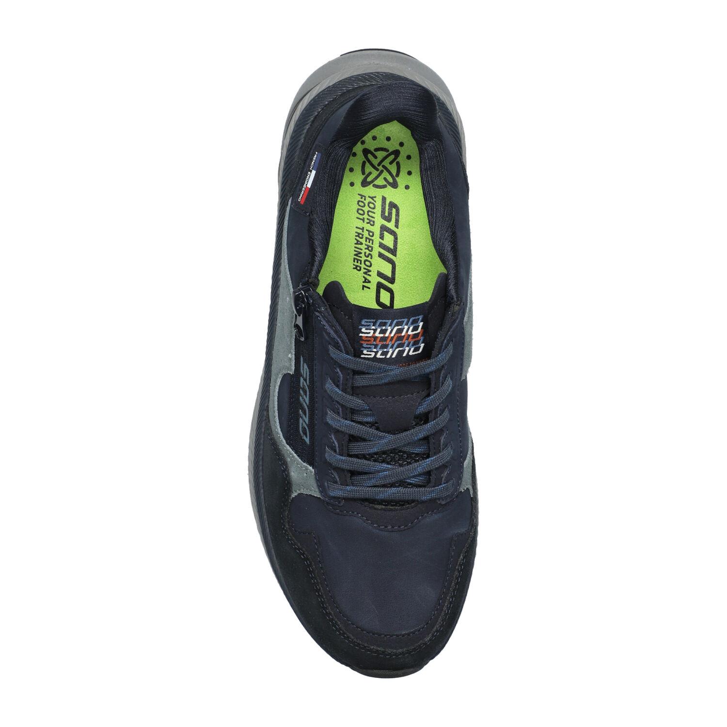 lacets homme modèle Stride bleu profond - Mephisto